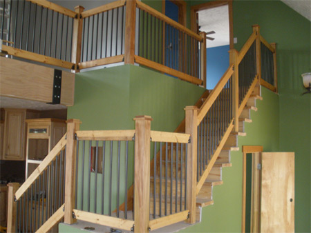 Banister and handrail
