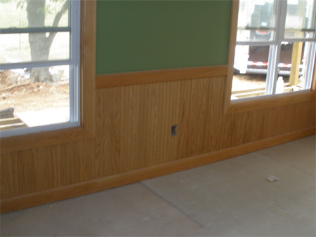 Oak Beadboard