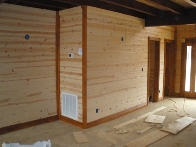 Tongue & Groove Wall