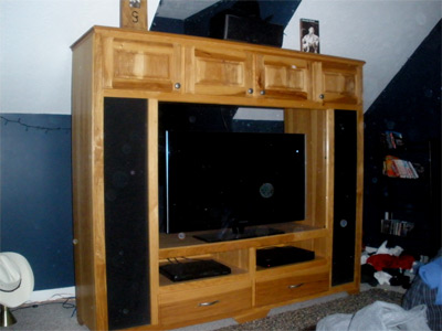 Small Entertainment Center on Description  Description  Description  Entertainment Center